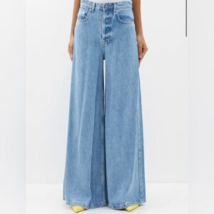 Raey Stride Lyocell wide-leg high-rise jeans